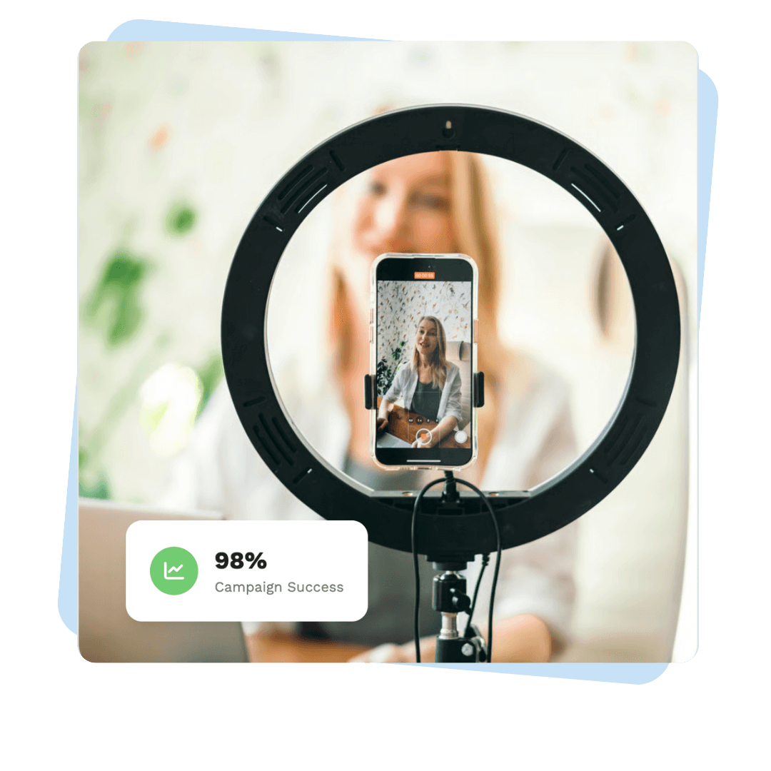 Influencer recording