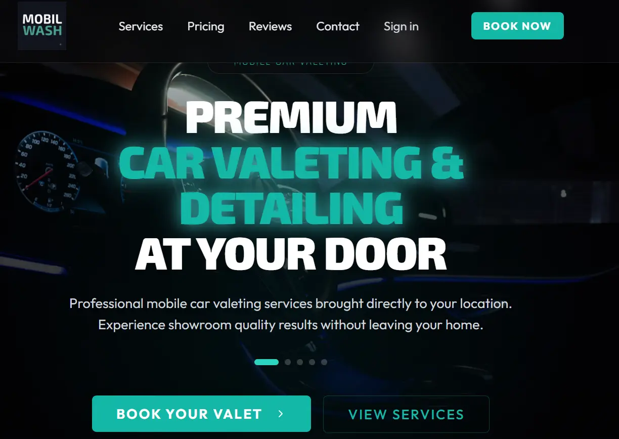 Website built for DecorWise Glasgow